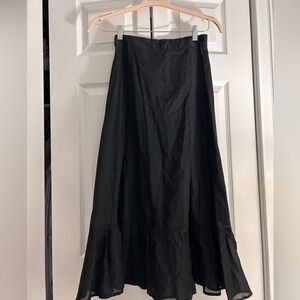 Reformation midi skirt